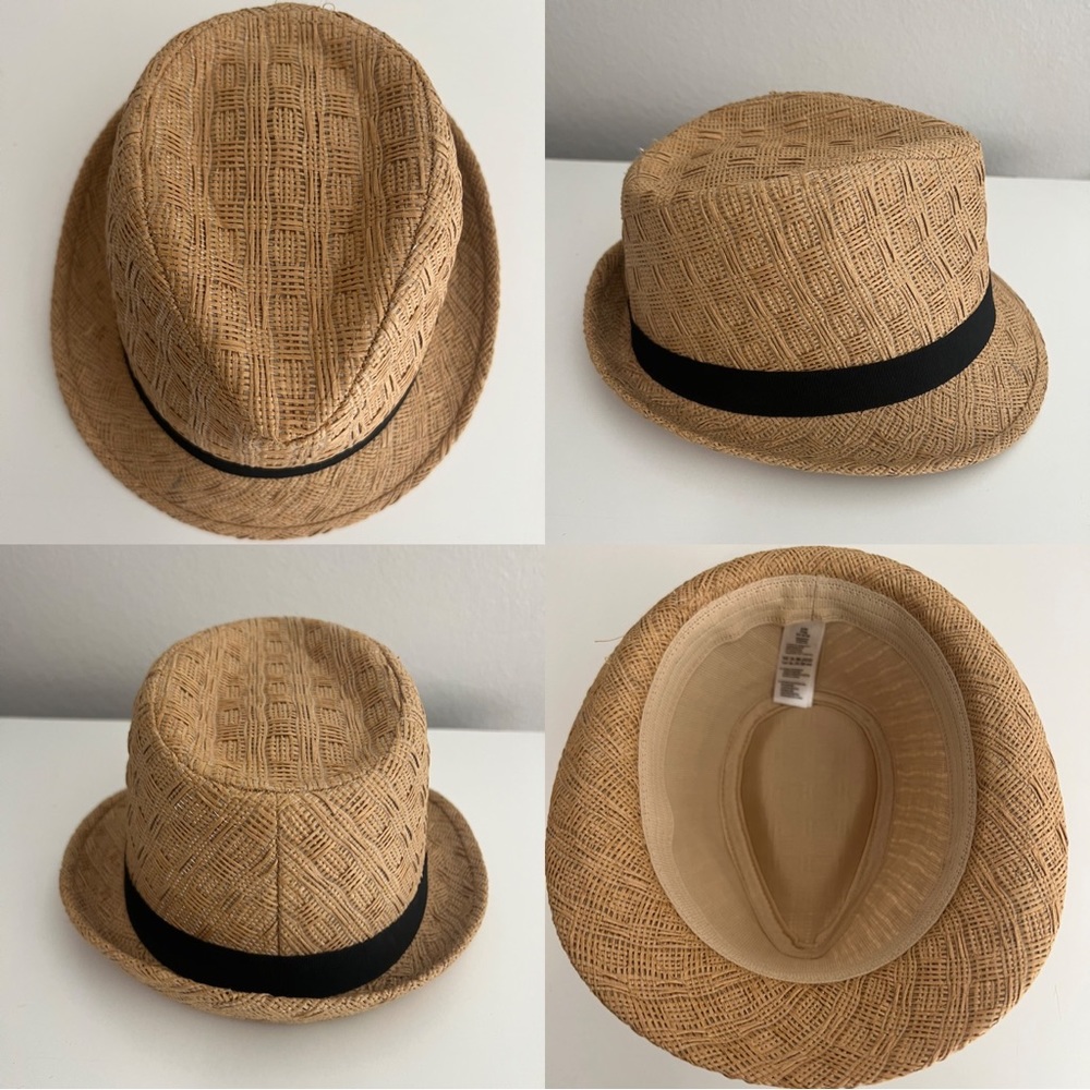 Set of 3 Girls Summer Straw Hats - Picture 4 of 10